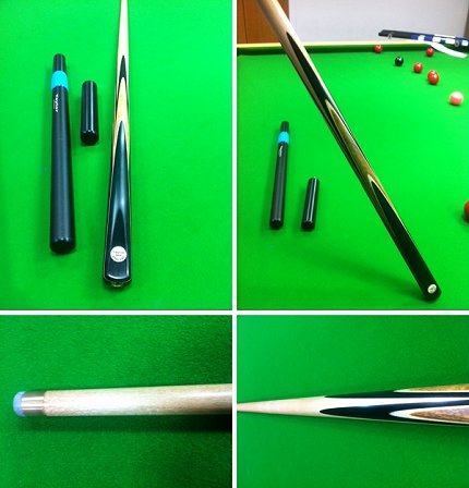 Handmade One Piece Snooker Cue In Ash And Multi-Spliced