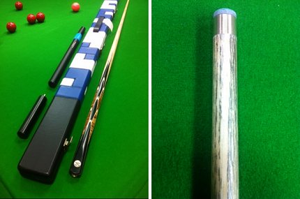 Cue and Case Offer - Handmade One Piece Snooker Cue In Ash With Case (Pro147S)