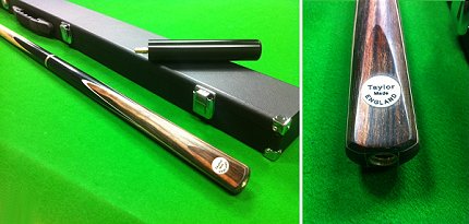 Taylor Made By Hand 3/4 Snooker Cue and Case Set (SP62)