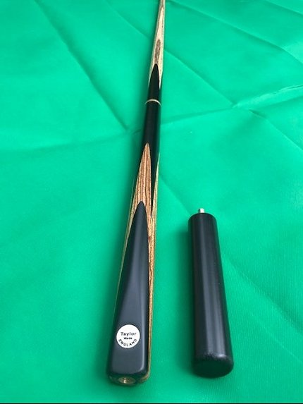 Taylor Made 115 Cue With Zebranno Veneers and Mini Butt