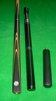 English Snooker Cue, Hand-Built and Spliced
