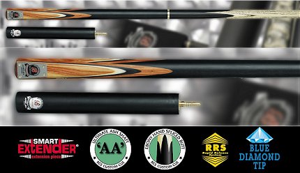 Burwat 3/4 Snooker Cue (Ref SS-RBP-1)