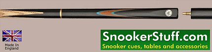 Century Three Quarter Jointed Snooker Cue (Ref P1353)