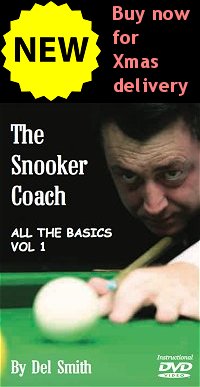 DVD: The Snooker Coach Volume 1 - All The Basics by Del Smith