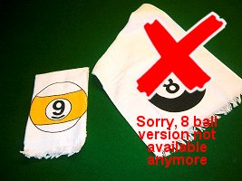 Cotten Cloth With Pool Ball Motif