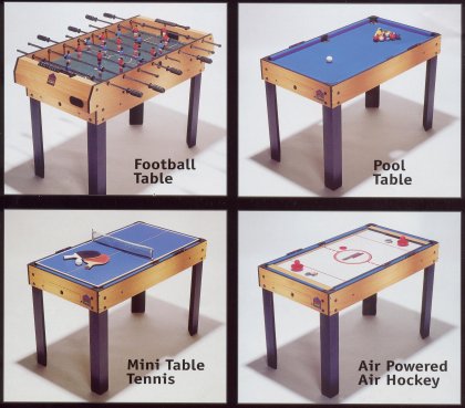 4 in 1 Games Table (Ref. BM4B-1)
